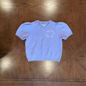 GRAYSON mini -Kids Lilac Short Sleeve Top